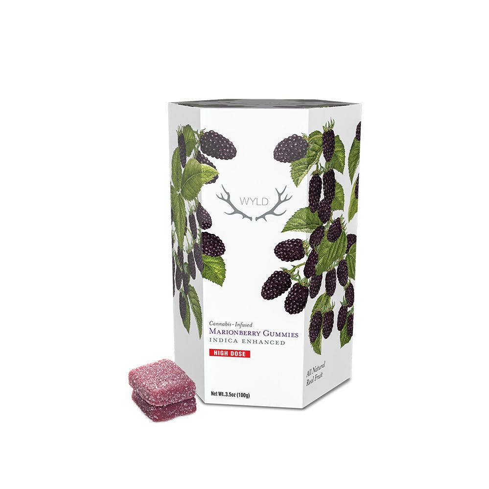 Wyld Marionberry Gummy 1000mg   Candy