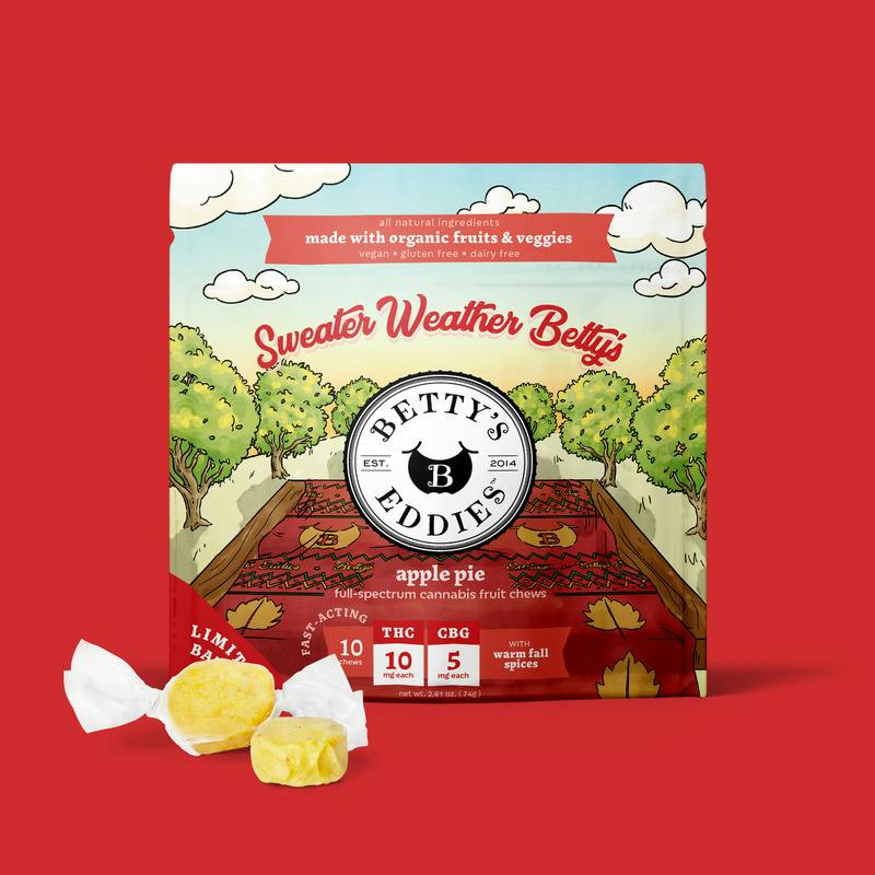 Ratioed Apple Pie Fruit Chew 100mg (10mg ea | 10-Pack)
