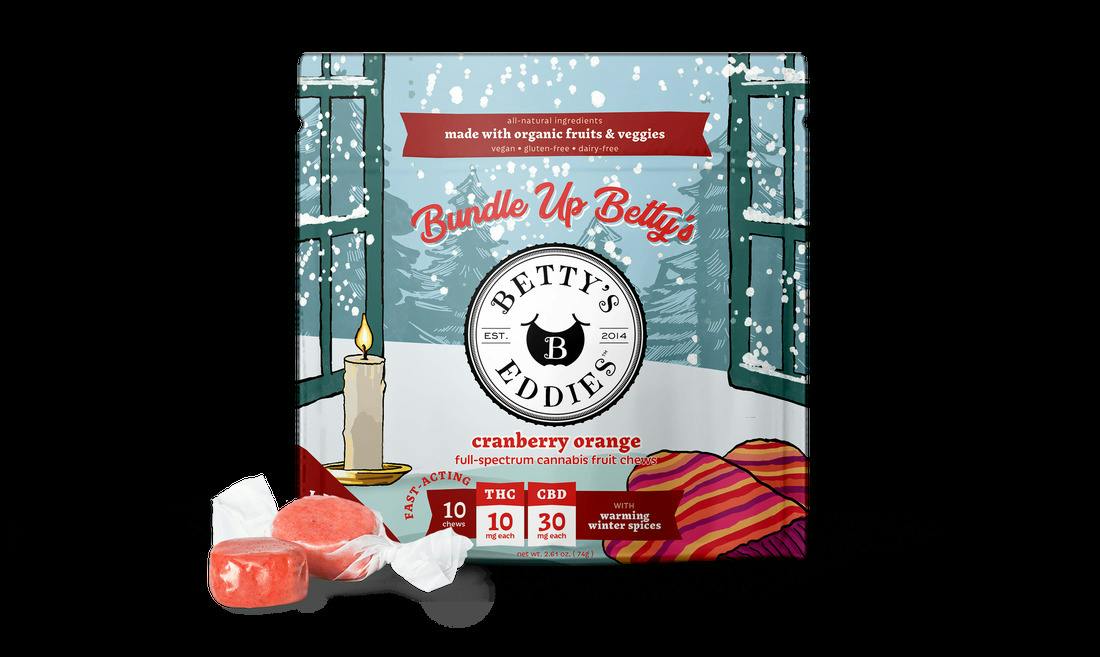 Ratioed Cranberry Orange Fruit Chew 100mg (10mg ea | 10-Pack)