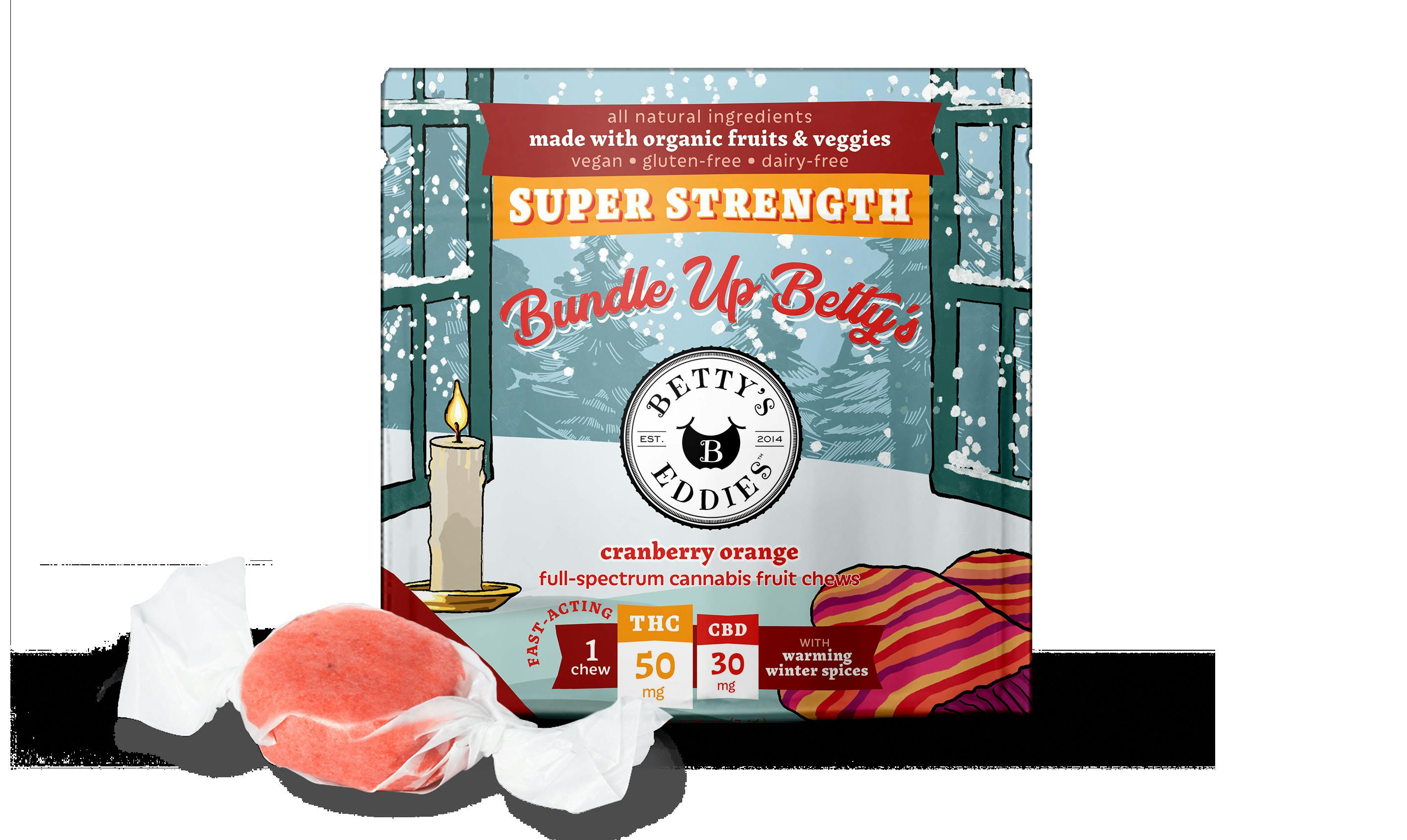 Ratioed Cranberry Orange Fruit Chew
