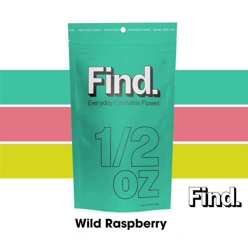 Find. Wild Raspberry Popcorn 14g