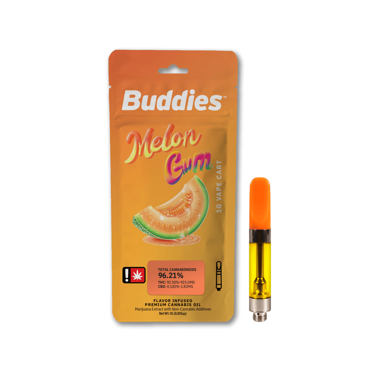 Cartridge: ~ Buddies ~ Flavored ~ Melon Gum
