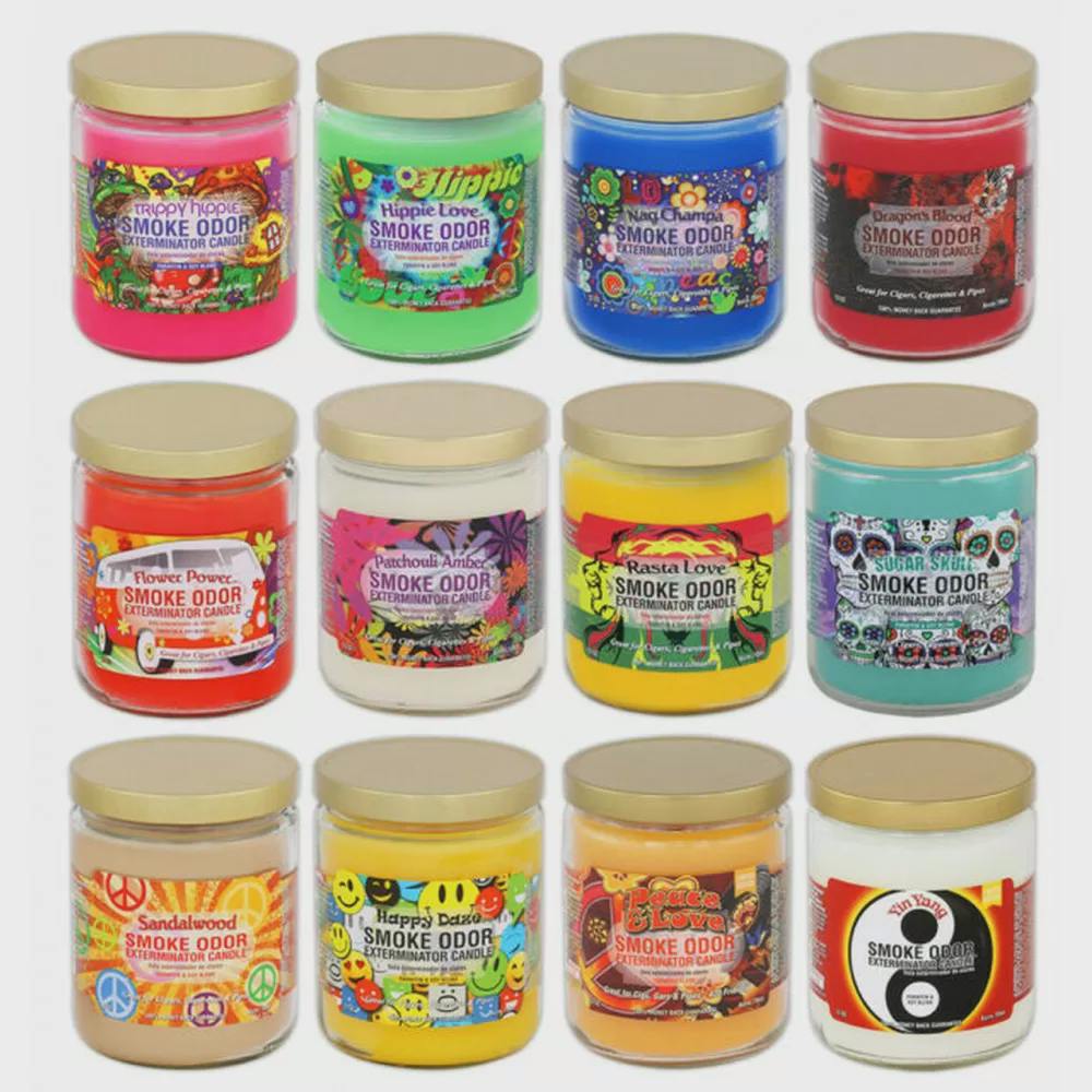 Smoke Odor Exterminator - 13oz Candle - Cool Cucumber & Honeydew