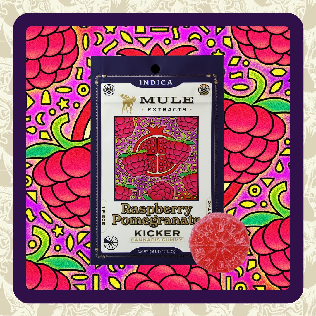 Gummy: ~ Mule Extracts ~ ~ Raspberry Pomegranate
