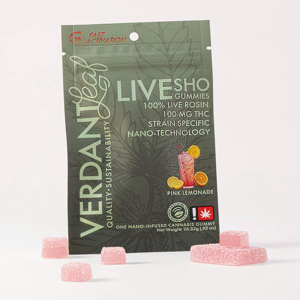 Gummy ~ Verdant Leaf ~ Ratio Quad ~ Live Rosin ~ Pink Lemonade