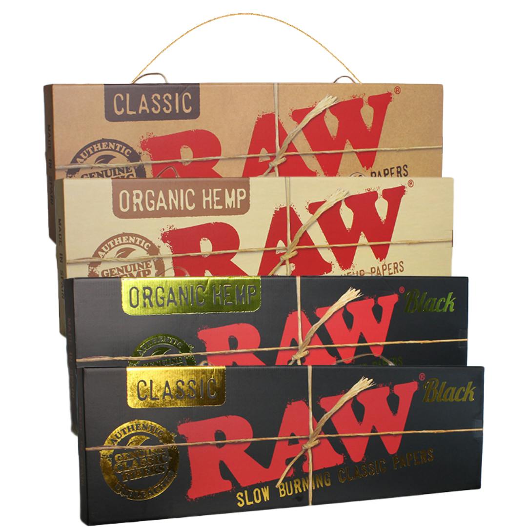 RAW ~ Oversized Hanging Papers Sign