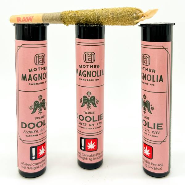 Infused Preroll ~ Lil' Doolie ~ Indica ~ Bubba Kiss