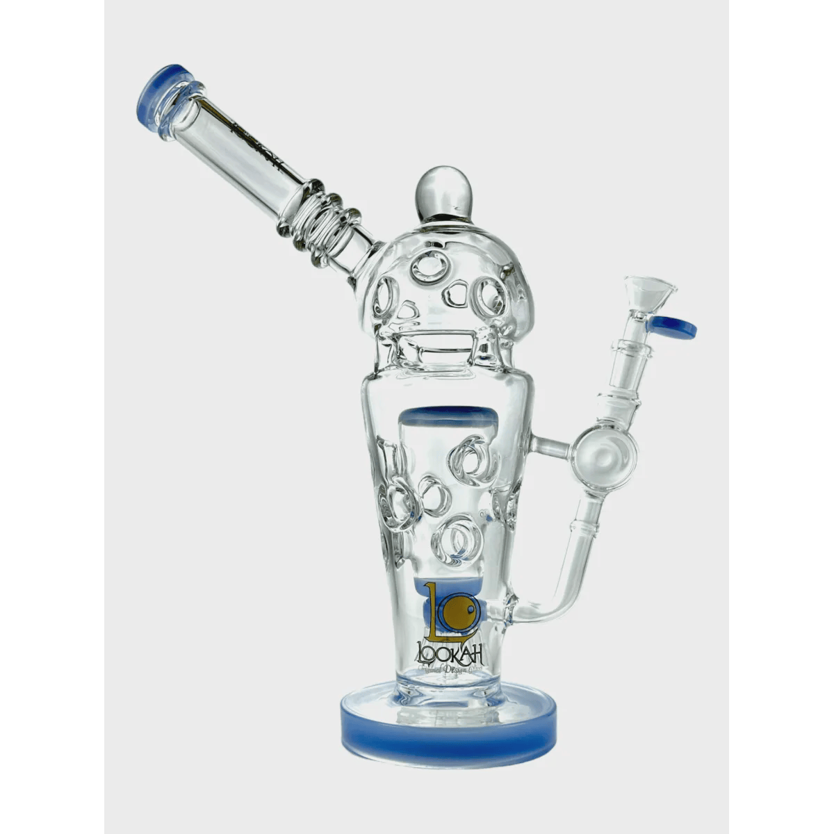 Bong ~ Lookah Glass ~ Fab Egg Body Slurpee Cup With Jelly Fish Perc