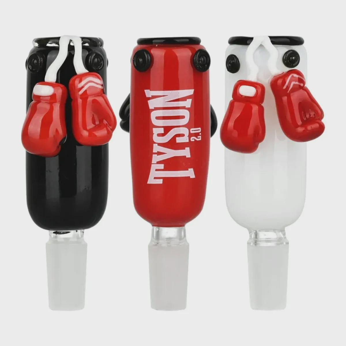 Bowl ~ Tyson 2.0 Hand Blown Boxing Bag And Gloves Bowl