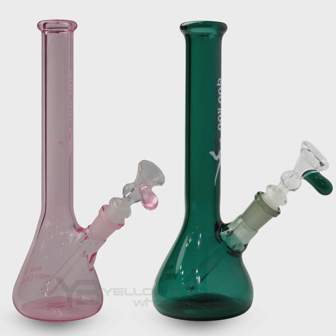 Bong ~ 8" Goo Roo Micro Beaker Bong ~ Assorted Colors
