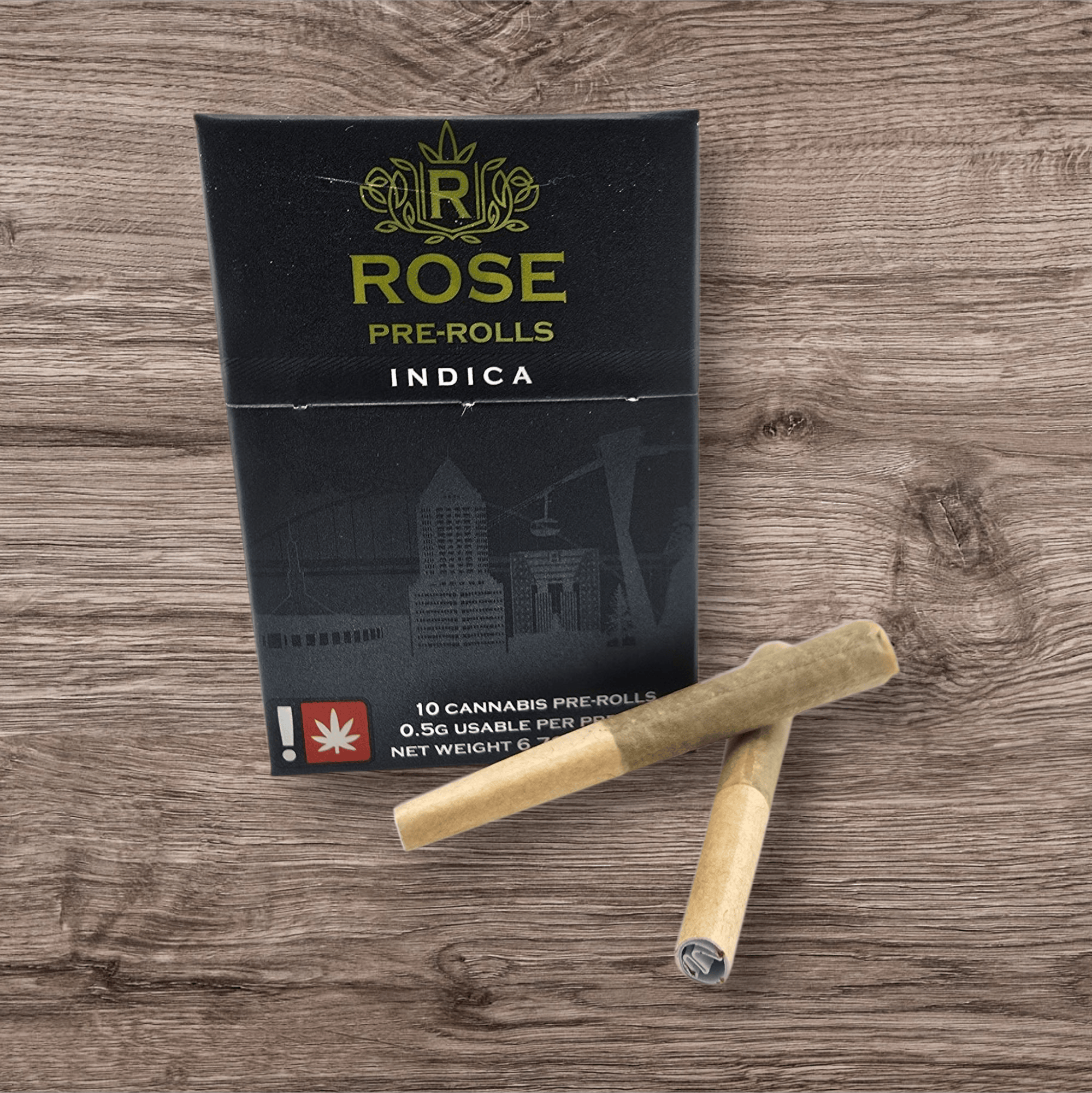 Preroll Pack ~ ROSE 10pk ~ Indica ~ Obama Runtz/Smash Burger ~ Green Leaf Special