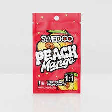 Gummy: ~ Buzz Bites ~ / ~ Peach Mango ~ Green Leaf Special