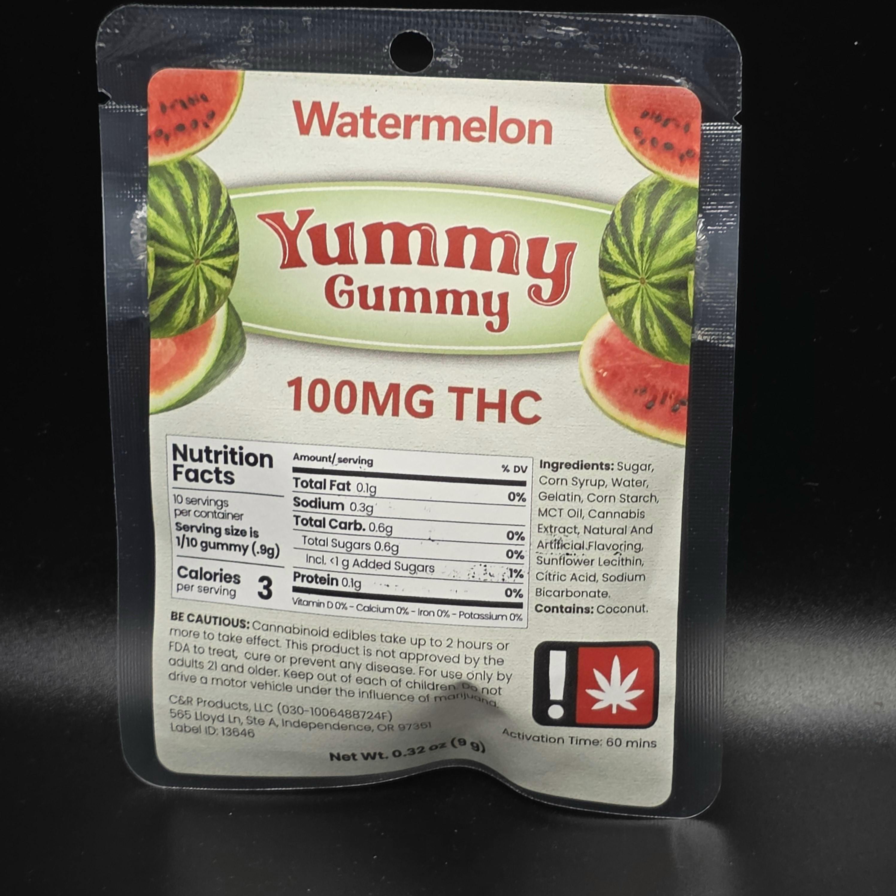 Gummy: ~ Yummy ~ Watermelon ~ Green Leaf Special