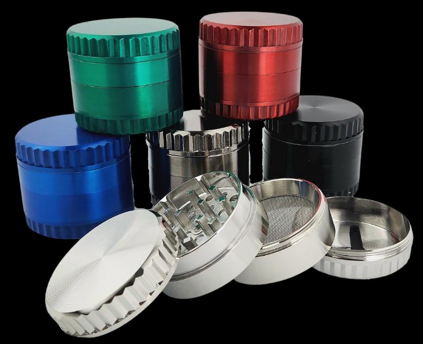 Grinder ~ 2" Notched Zinc Grinder