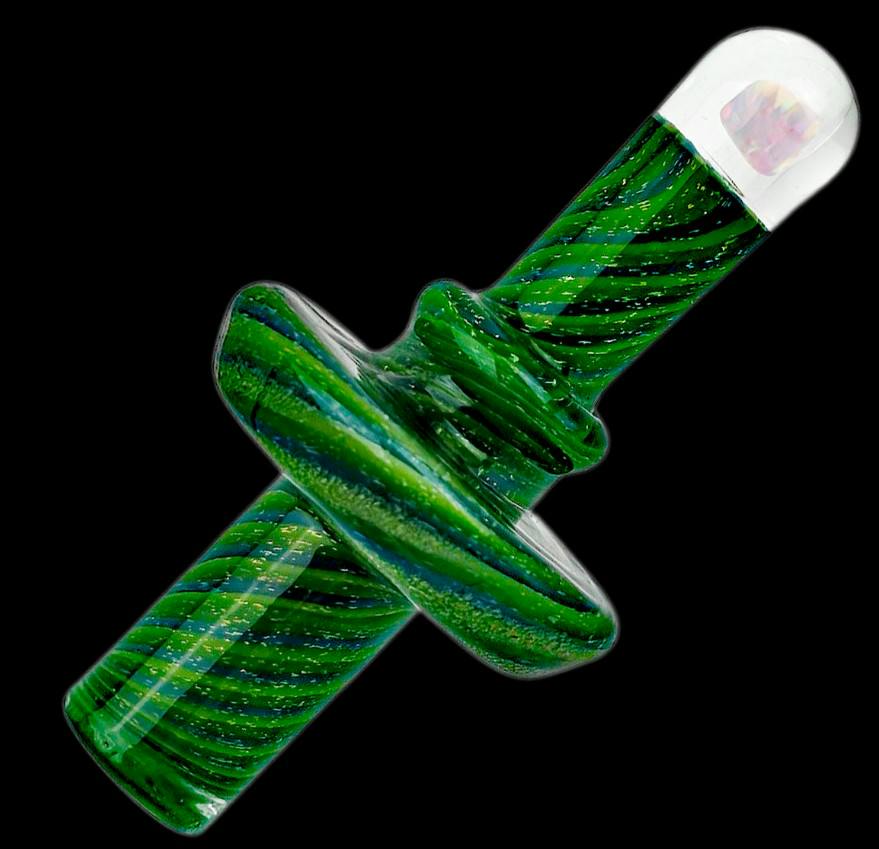 Carb Cap ~ Monark Cactus Print Carb Cap w/ Opal