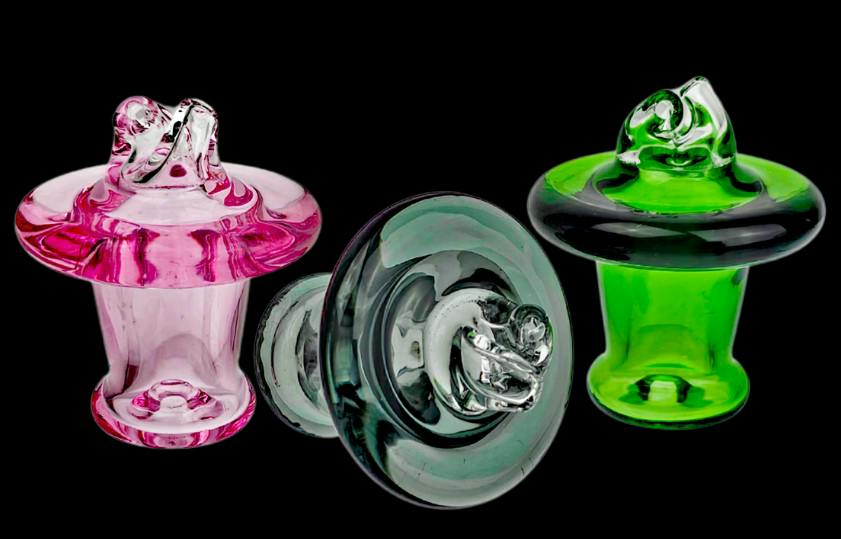 Carb Cap ~ 2.5" Full Color Spinner Carb Cap
