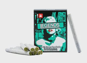 Preroll Pack ~ Legends 8pk ~ Hybrid ~ Platinum Candy Mintz