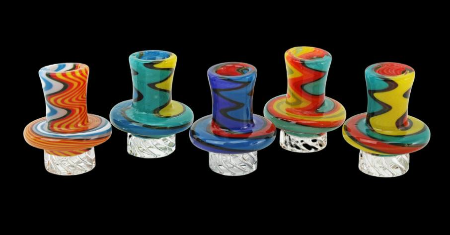 Carb Cap ~ 1.5" Wigwag Top Hat Spinner Carb Cap