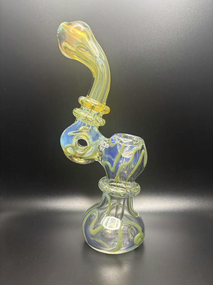 Bubbler ~ 7" Fumed Donut Bubbler
