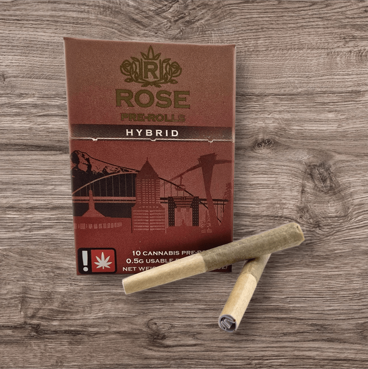 Preroll Pack ~ ROSE 10pk ~ Hybrid ~ Bubblegum Runtz / Blue Nerd ~ Green Leaf Special