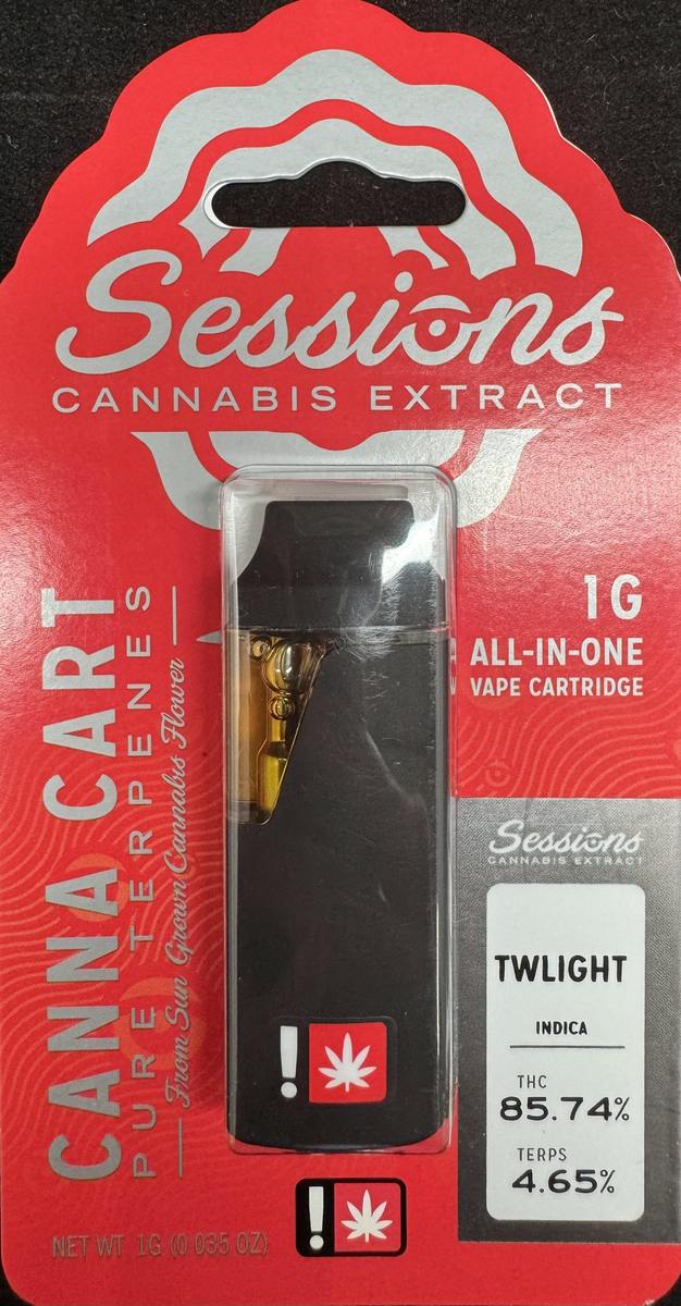 Cartridge: Cartridge ~ Sessions ~ 1g All-In-One ~ Sativa ~ Suenos De Pina
