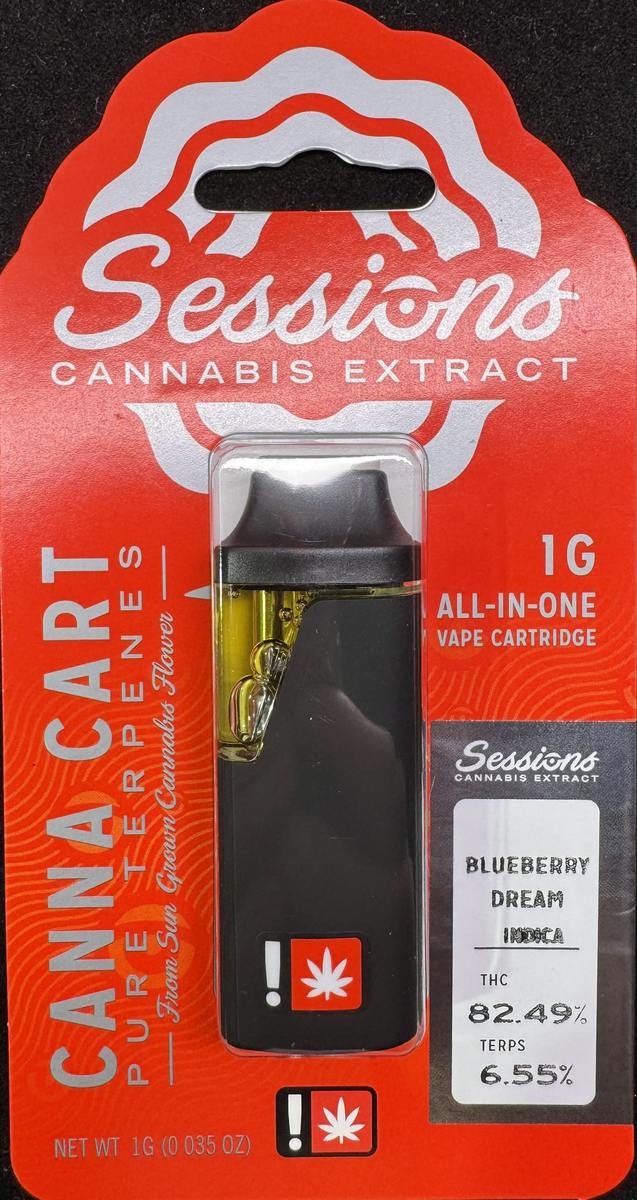 Cartridge: Cartridge ~ Sessions ~ 1g All-In-One ~ Indica ~ Astro Pope