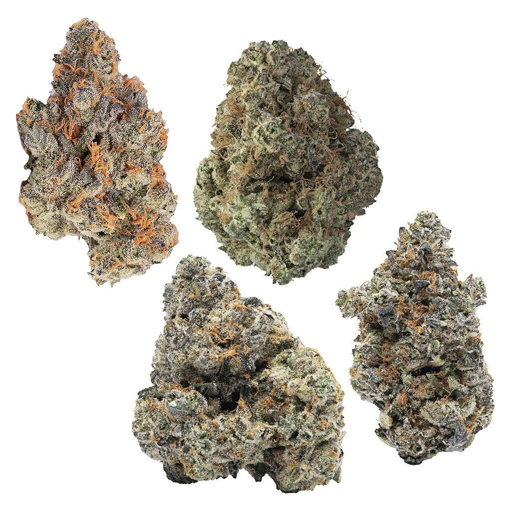 Cookies - 4 Cultivar Flower Pack - Hybrid - 28g