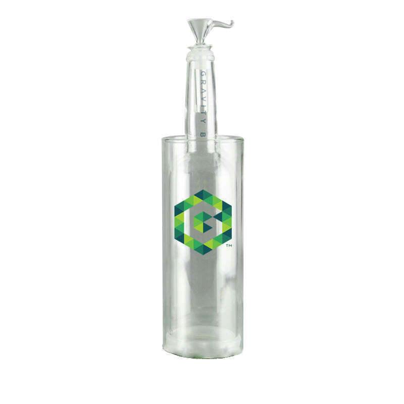 Gravity B Aurora 12" Tall Gravity Water Pipe