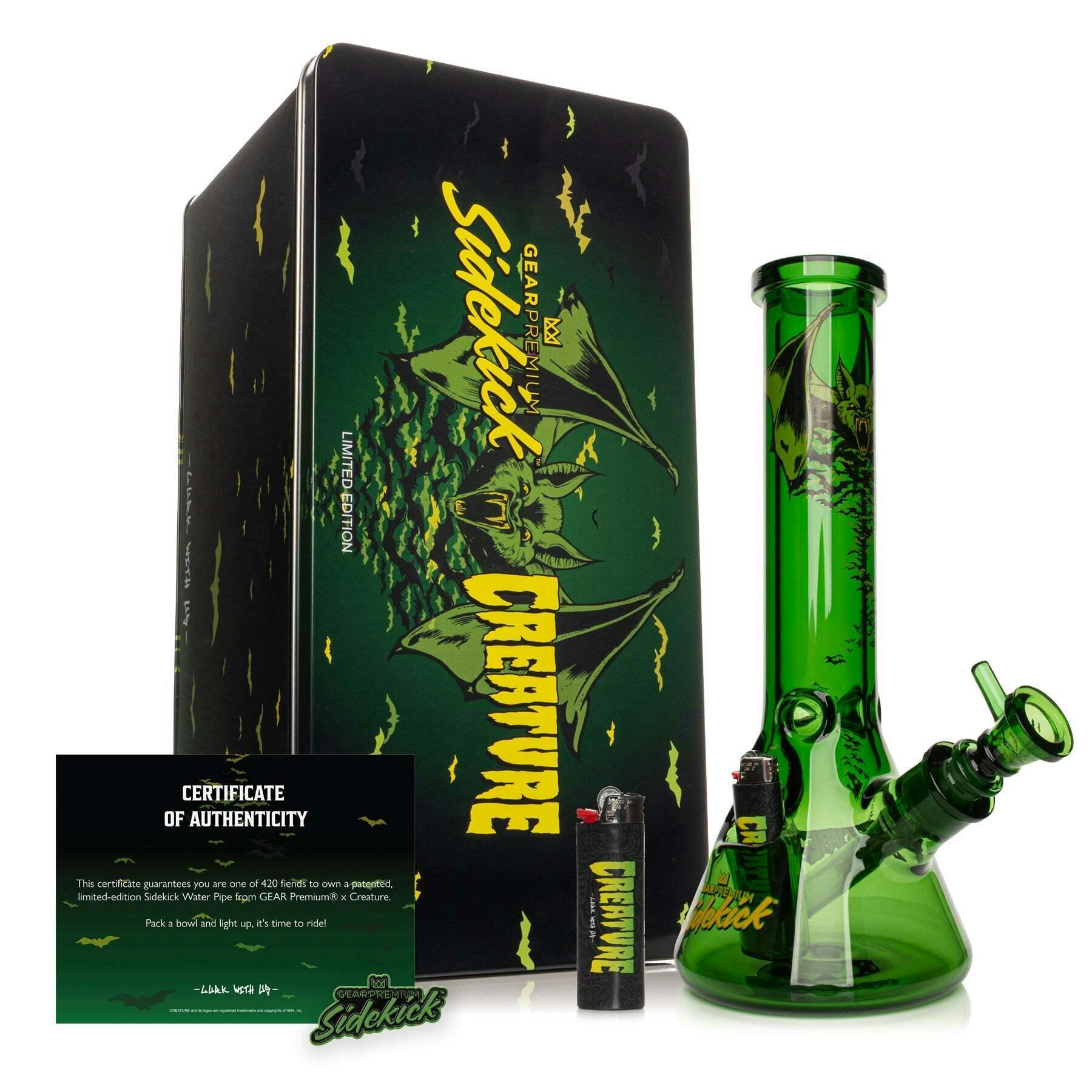 Creature x GEAR Premium 12" Tall 7mm Thick Bats Sidekick Limited Edition Collab