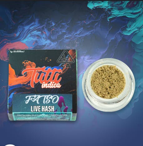 Tutti Northern Lights Indica Live Hash 1g