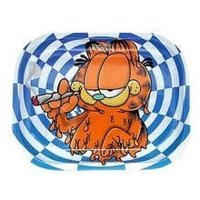 Looney Cat Metal Rolling Tray - Small