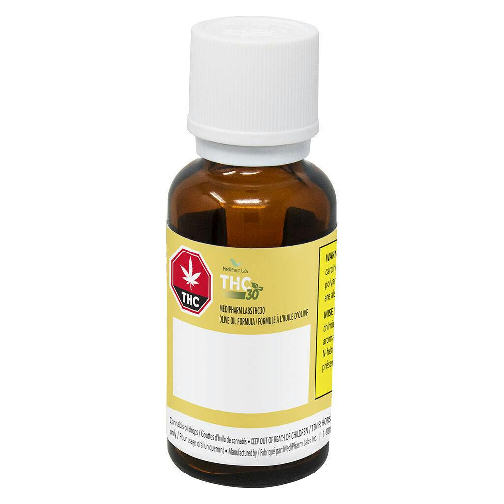 MediPharm Labs - THC30 Plus Olive Oil Formula - 30ml