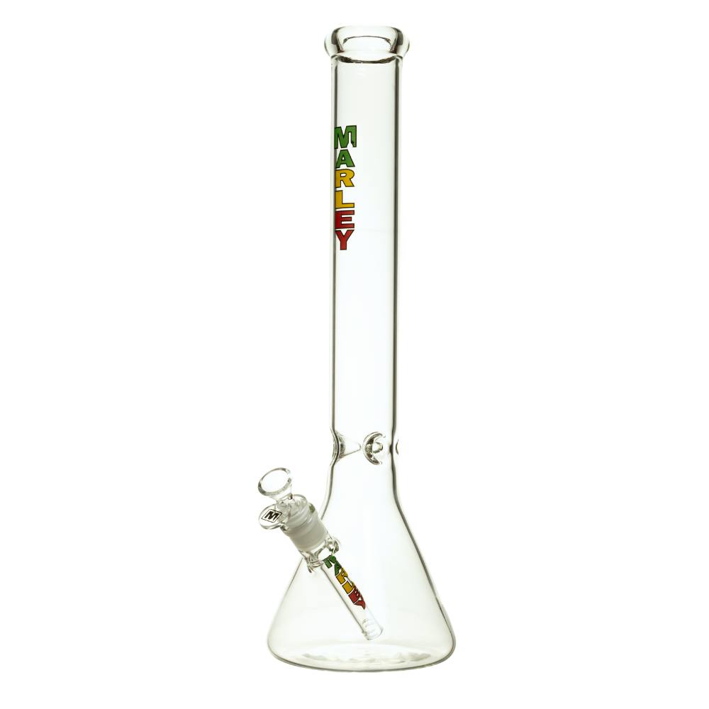 18" 5mm Marley Original Beaker Bong (Rasta)