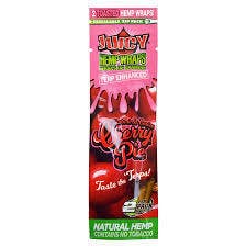Juicy Jays - Terp-Enhanced Cherry Pie Hemp Wraps - 2 Sheets