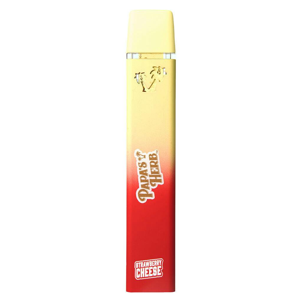 Papa's Herb - Indica Strawberry Cheesecake Liquid Diamond Disposable - 0.95g