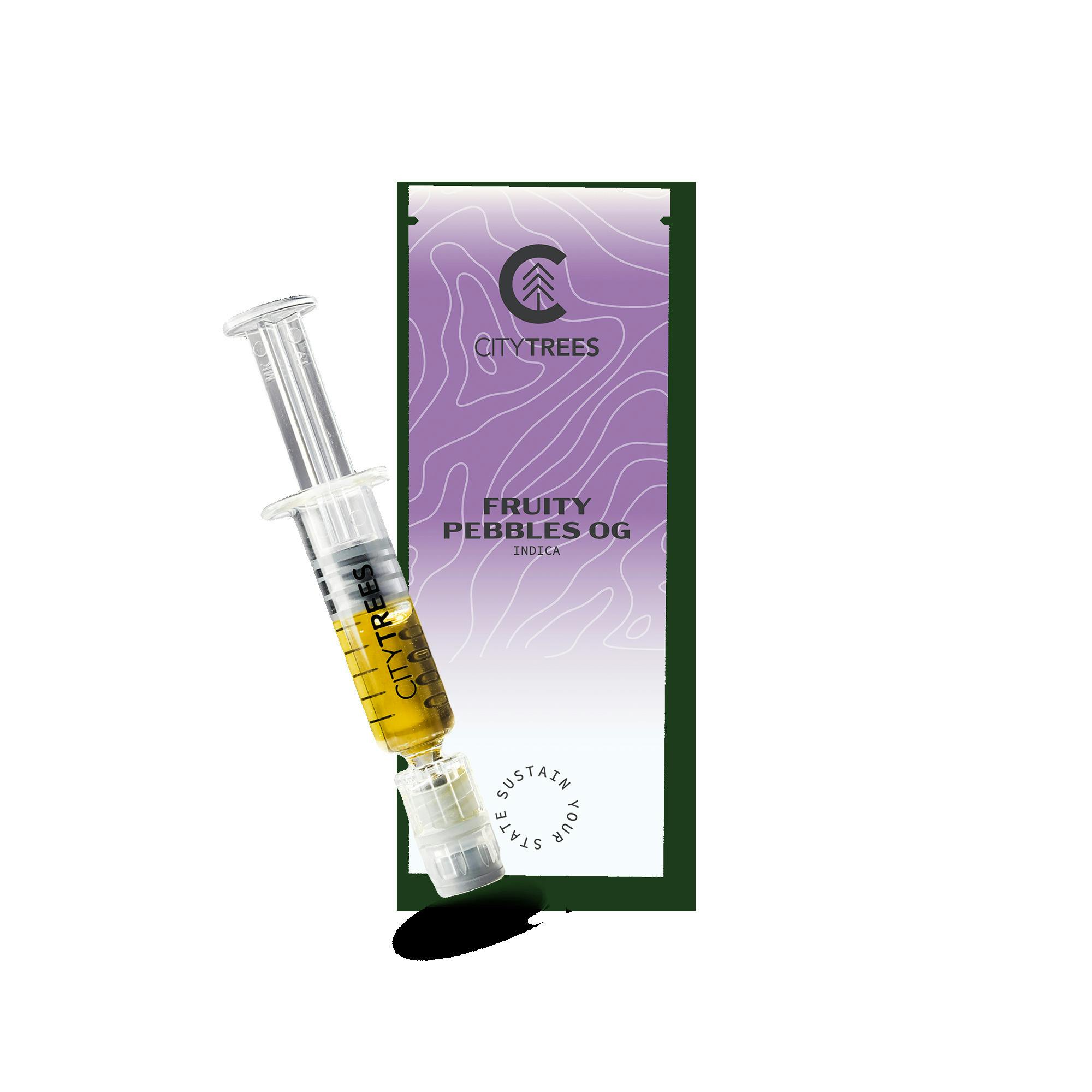 City Trees Fruity Pebbles OG (I) Dab Oil Syringe
