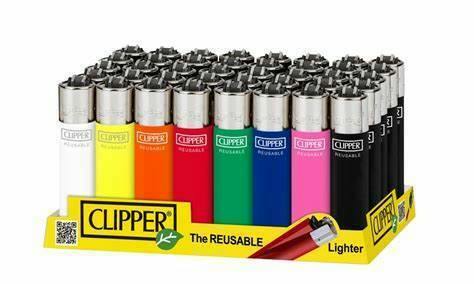 Clipper Classic Lighter Assorted Colors
