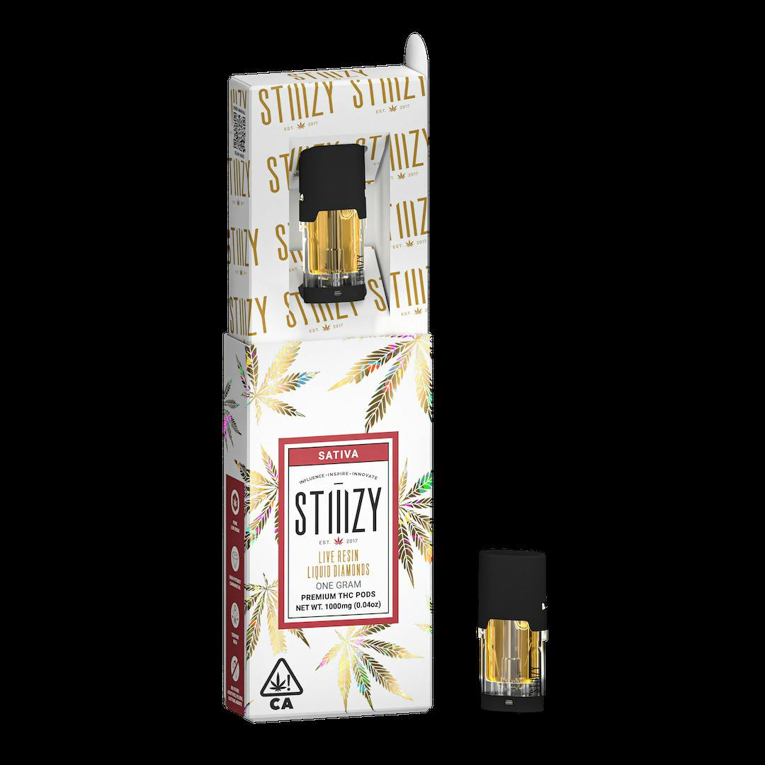 STIIIZY Purple Haze (S) Liquid Diamonds Live Resin Vape Pod
