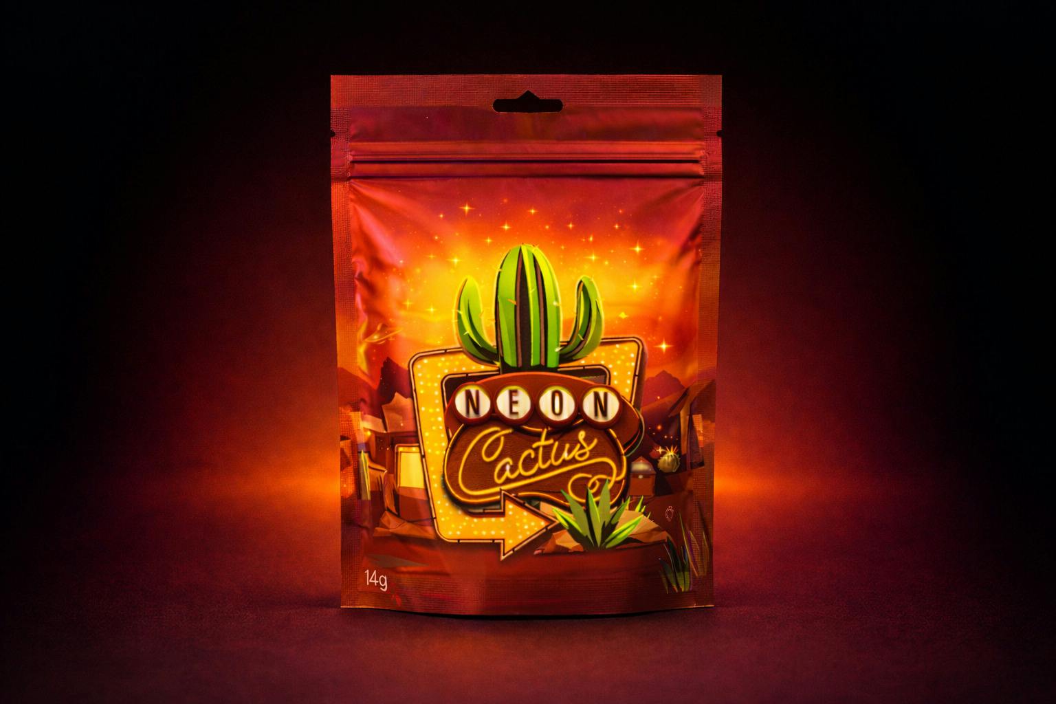 Neon Cactus Purple Cake Batter (I) Flower