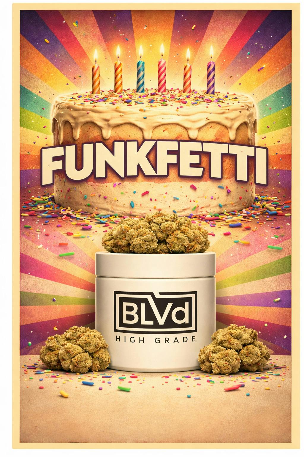 BLVD Funkfetti (H) Flower