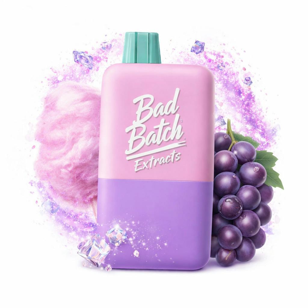 Cotton Kandy Grapes (H) Live Resin Diamond Sauce HTE Disposable Vape