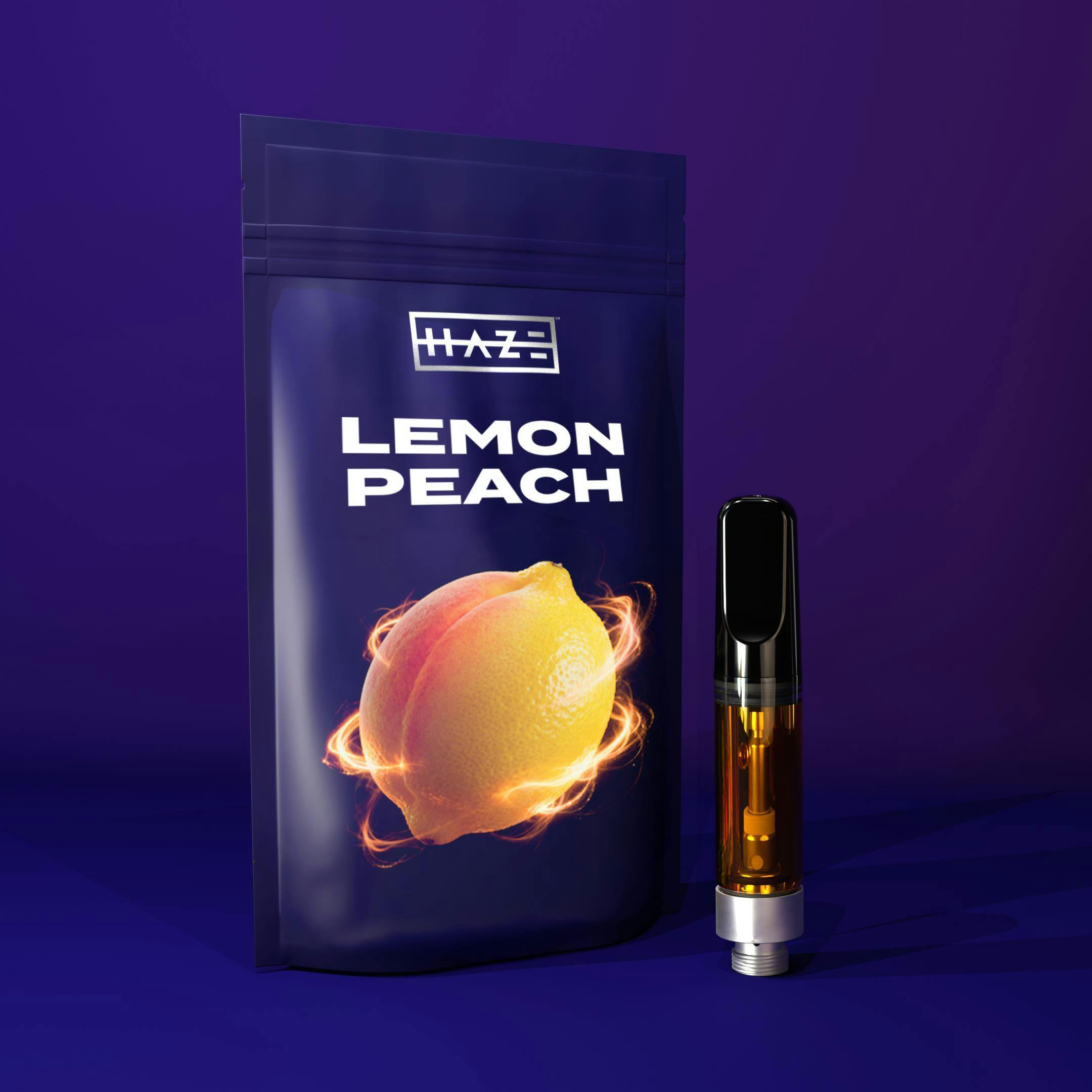 HAZE Lemon Peach (H) Live Resin Vape Cartridge