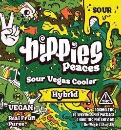 Hippies Peaces Sour Vegas Cooler (H) 10mg 10pk
