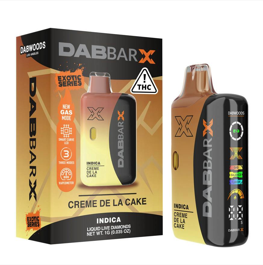 Dab Bar X Creme De La Cake (I) Liquid Diamond Disposable Vape