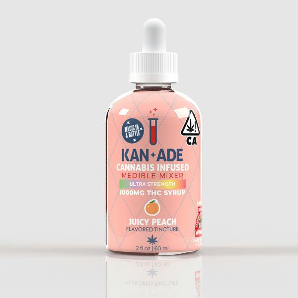 KB - KAN ADE - THC TINCTURE - PEACH - 1000MG