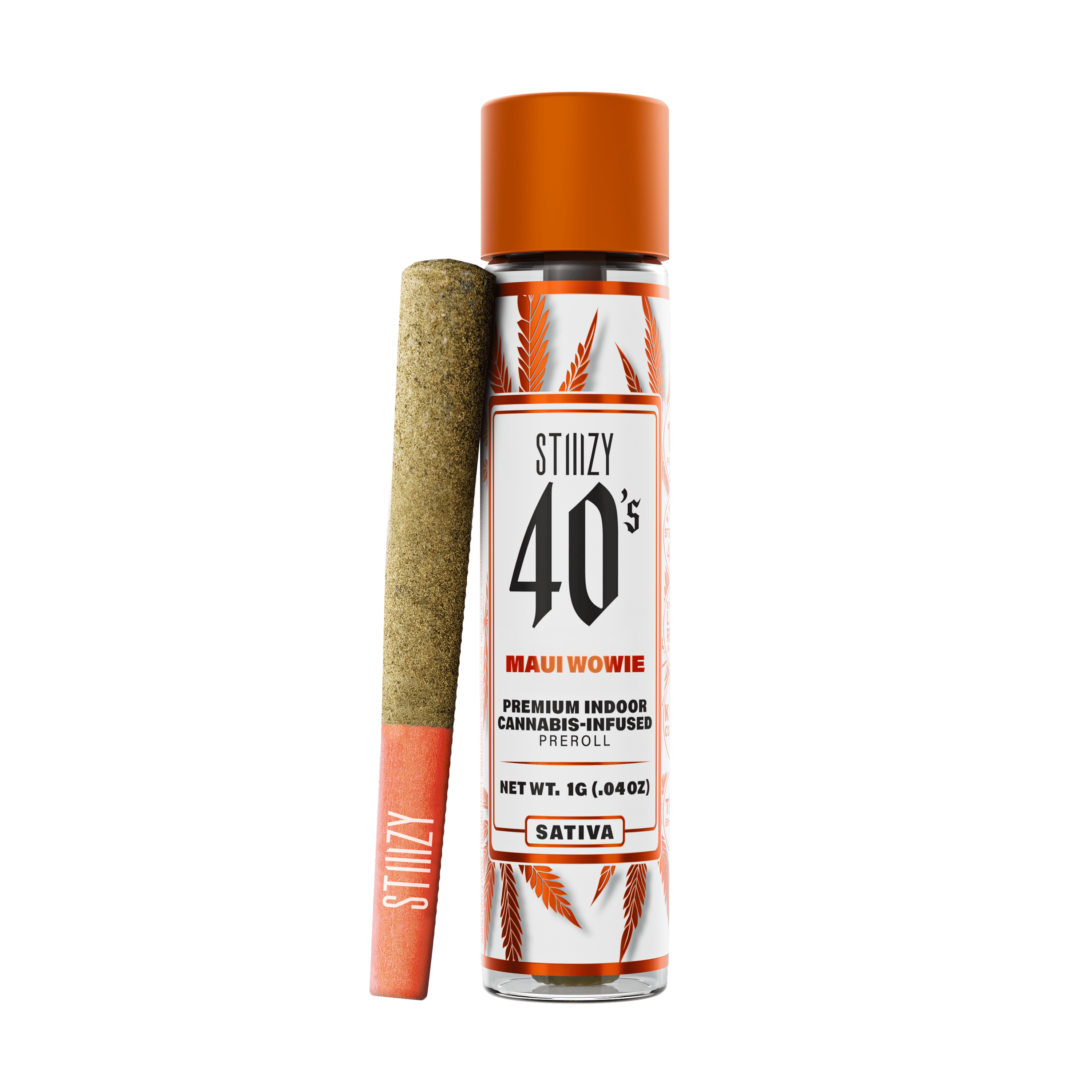 STIIIZY - 40's Infused Preroll - Maui Wowie - 1g