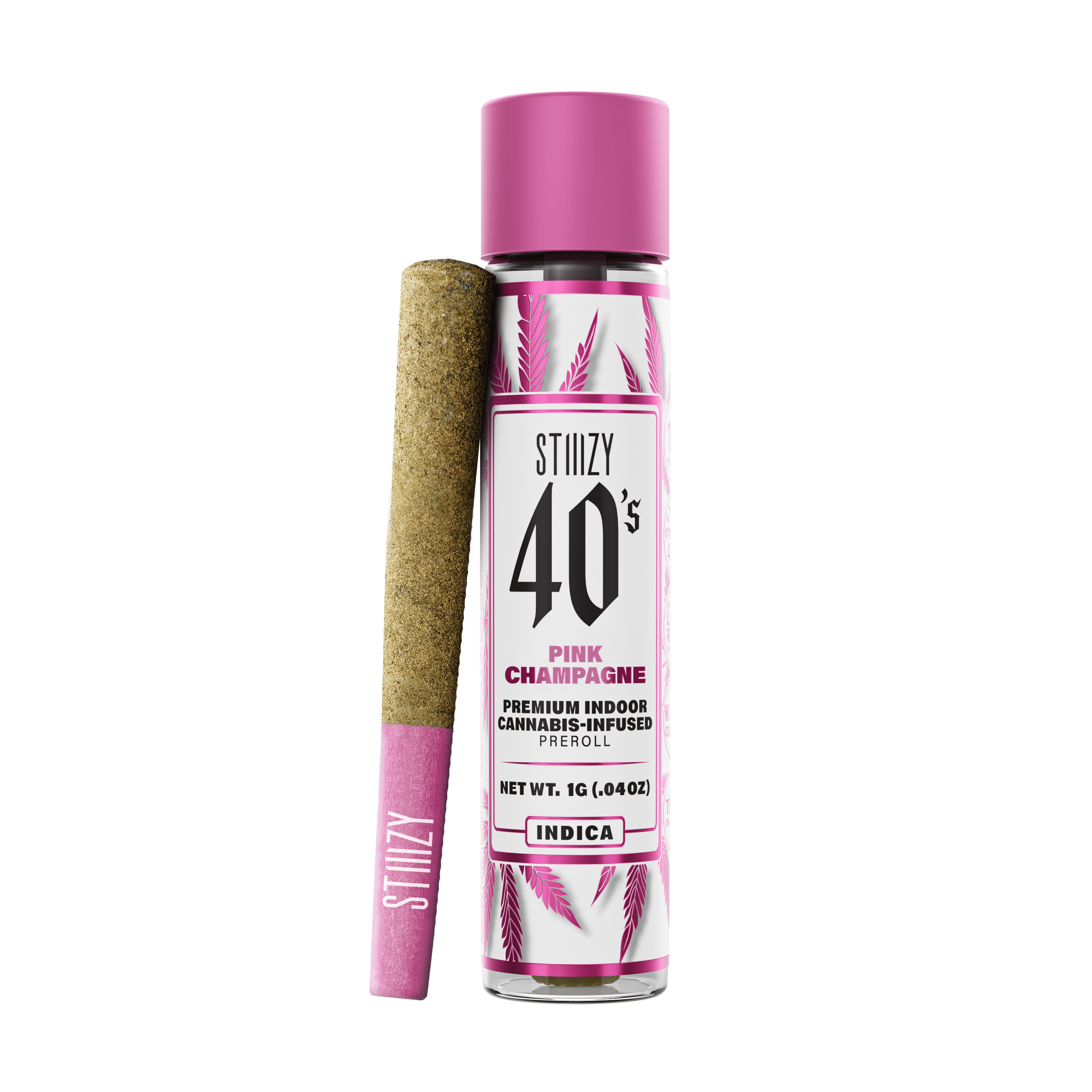 STIIIZY - 40's Infused Preroll - Pink Champagne - 1g