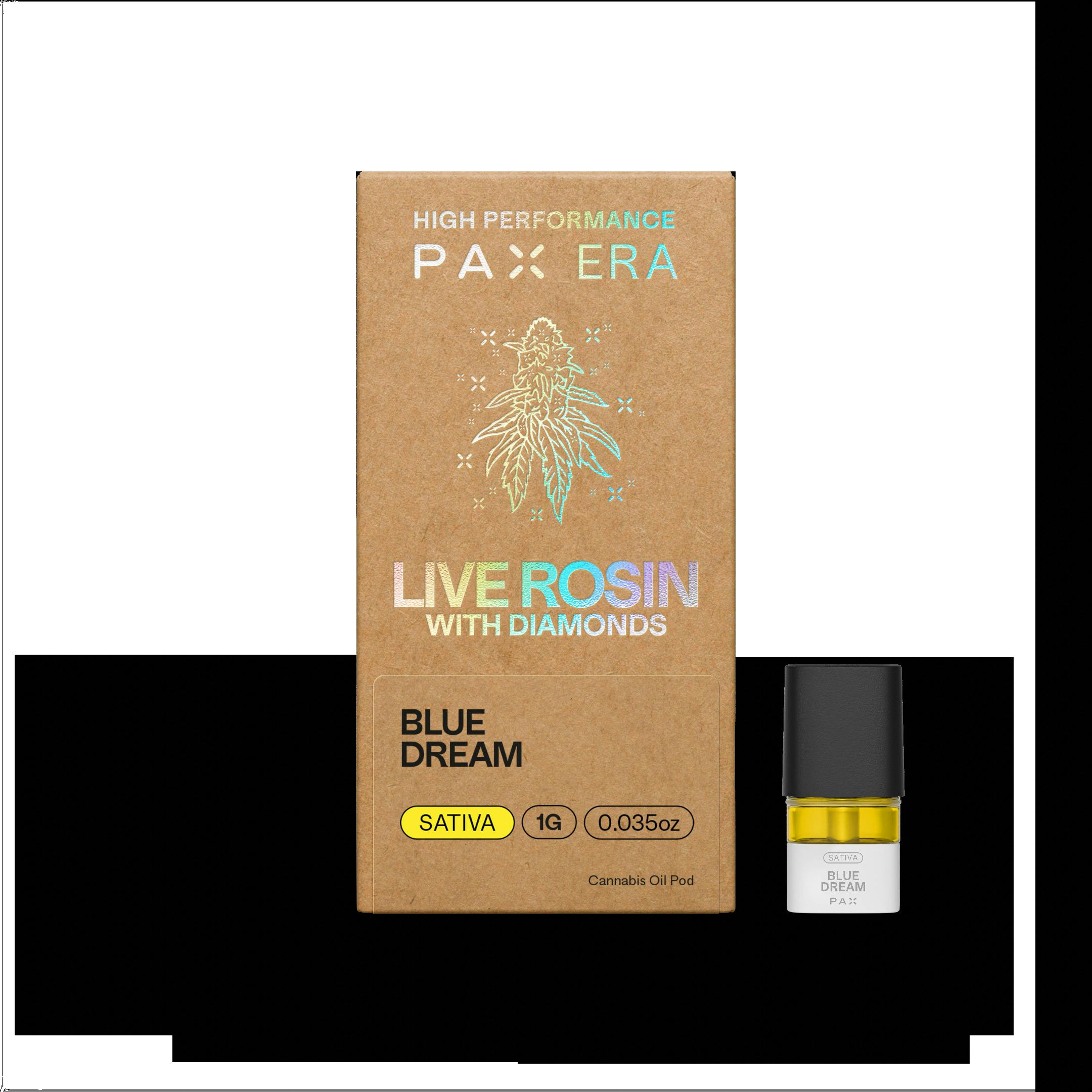PAX | Blue Dream | 1g Live Rosin With Diamonds Pod