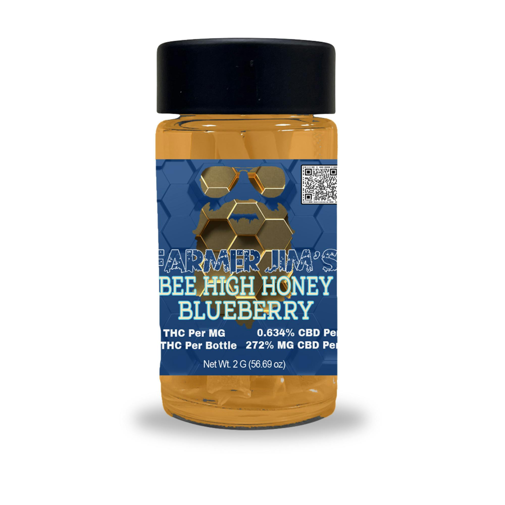 Farmer Jim | 2oz Blueberry Honey Jar