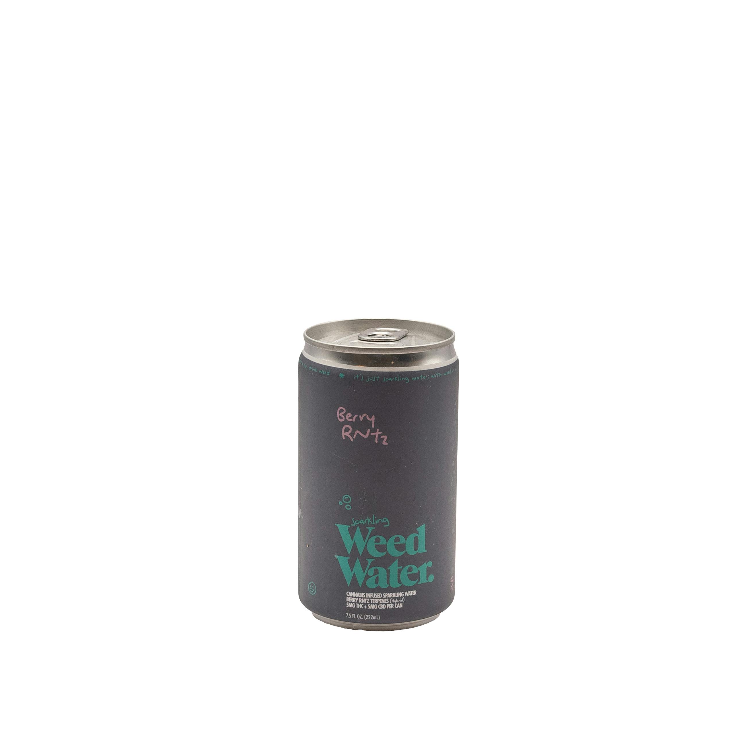 Weed Water | berry Rntz | 10mg Single Can (Sparkling)